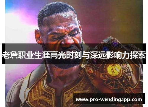 老詹职业生涯高光时刻与深远影响力探索 老詹职业生涯高光时刻与深远影响力探索