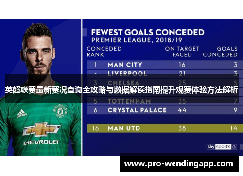 英超联赛最新赛况查询全攻略与数据解读指南提升观赛体验方法解析